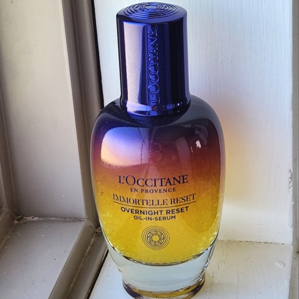 NIB LOCCITANE IMORTELLE OVERNIGHT RESET OIL IN SERUM - Picture 14 of 15